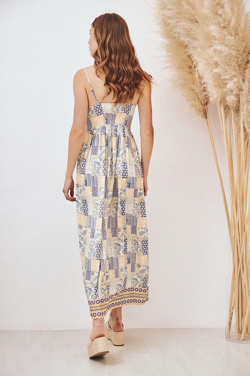 RIBBON PATCHWORK DRESS 4