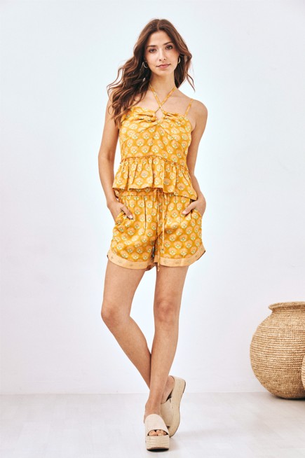 SHORTS ESTAMPADOS FLORES