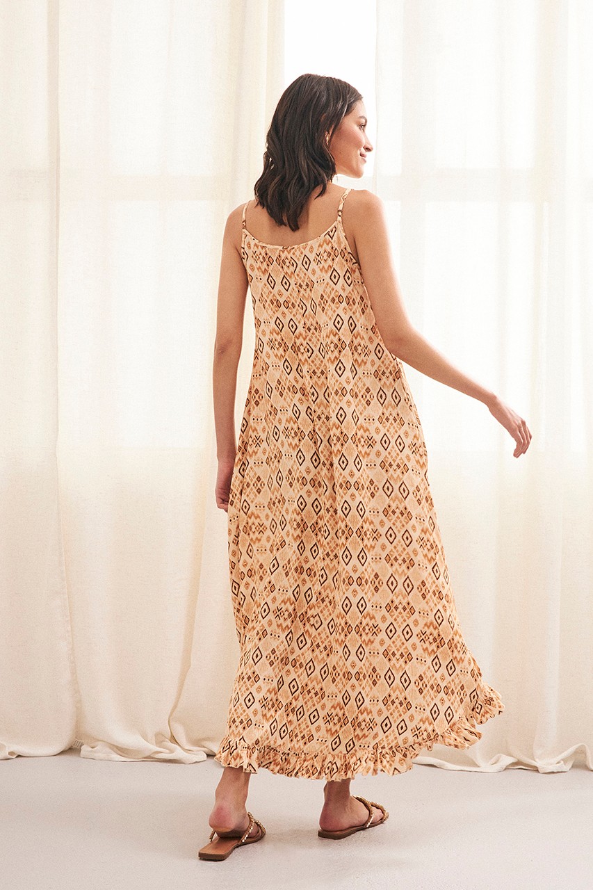 LONG RELAXED FIT DRESS 5