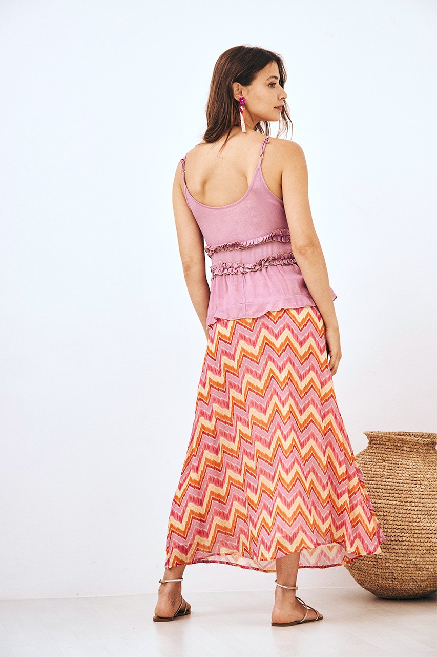 FALDA ZIG ZAG FAJÍN