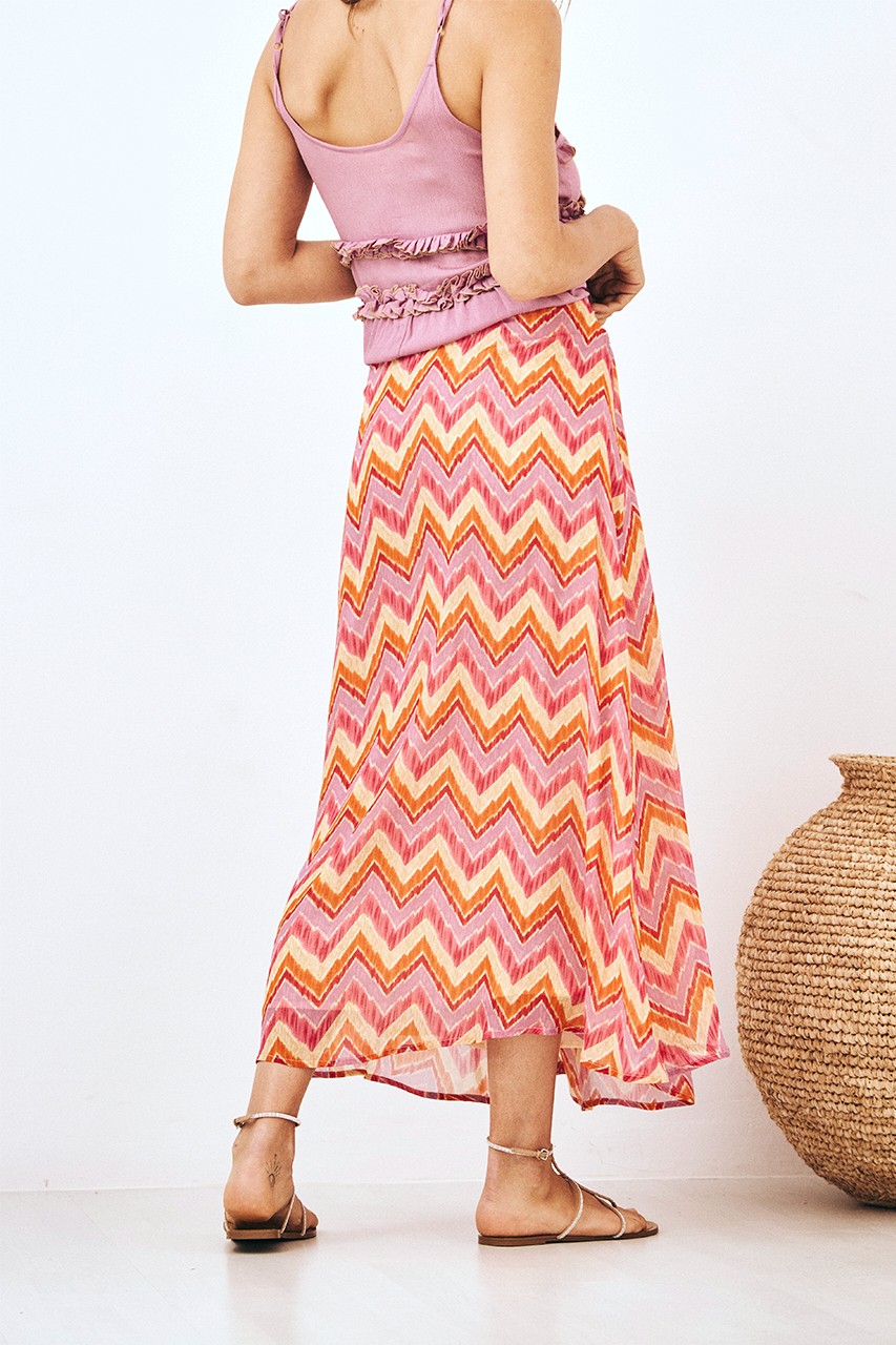 ZIG ZAG SASH SKIRT 4