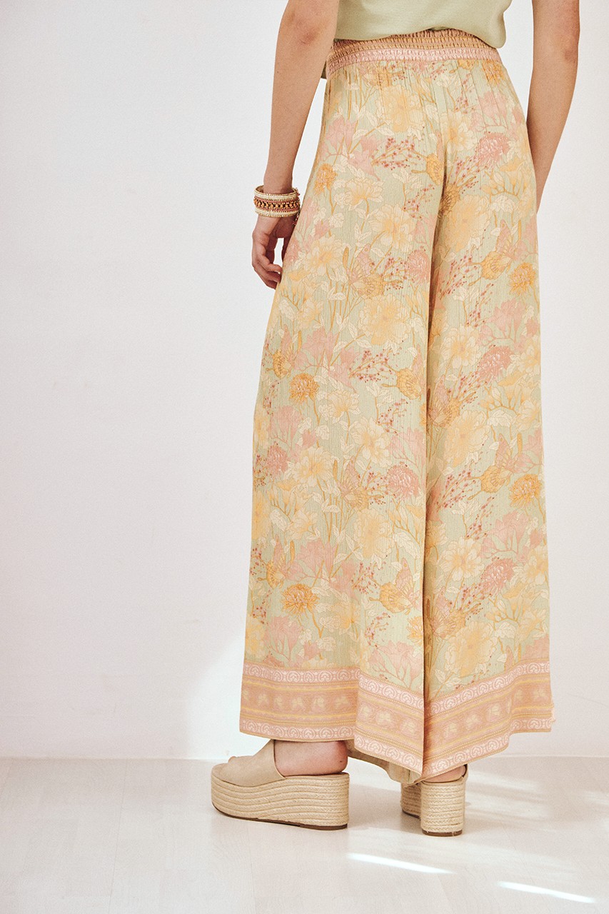 PRINTED PAREO PANTS 