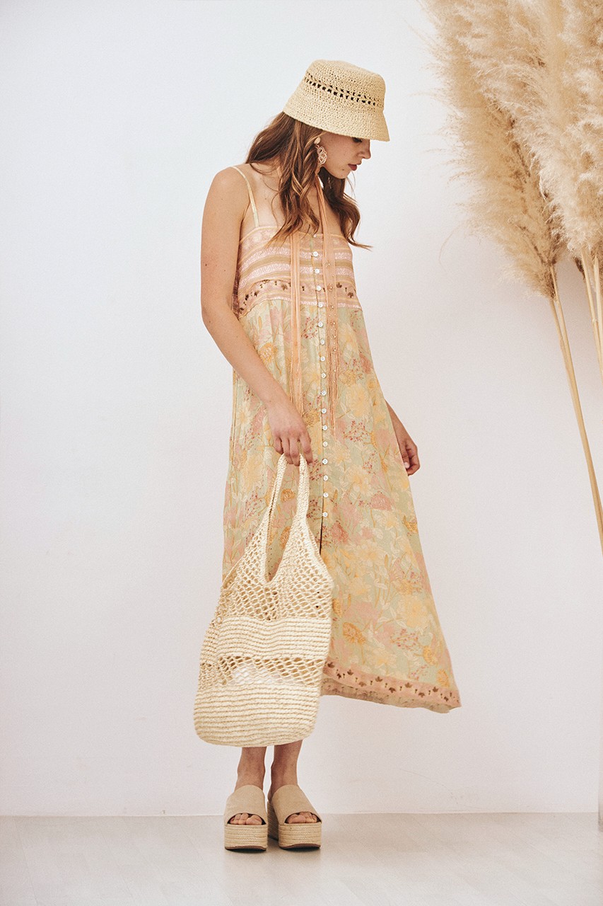 VESTIDO FLORES BOTONES 1