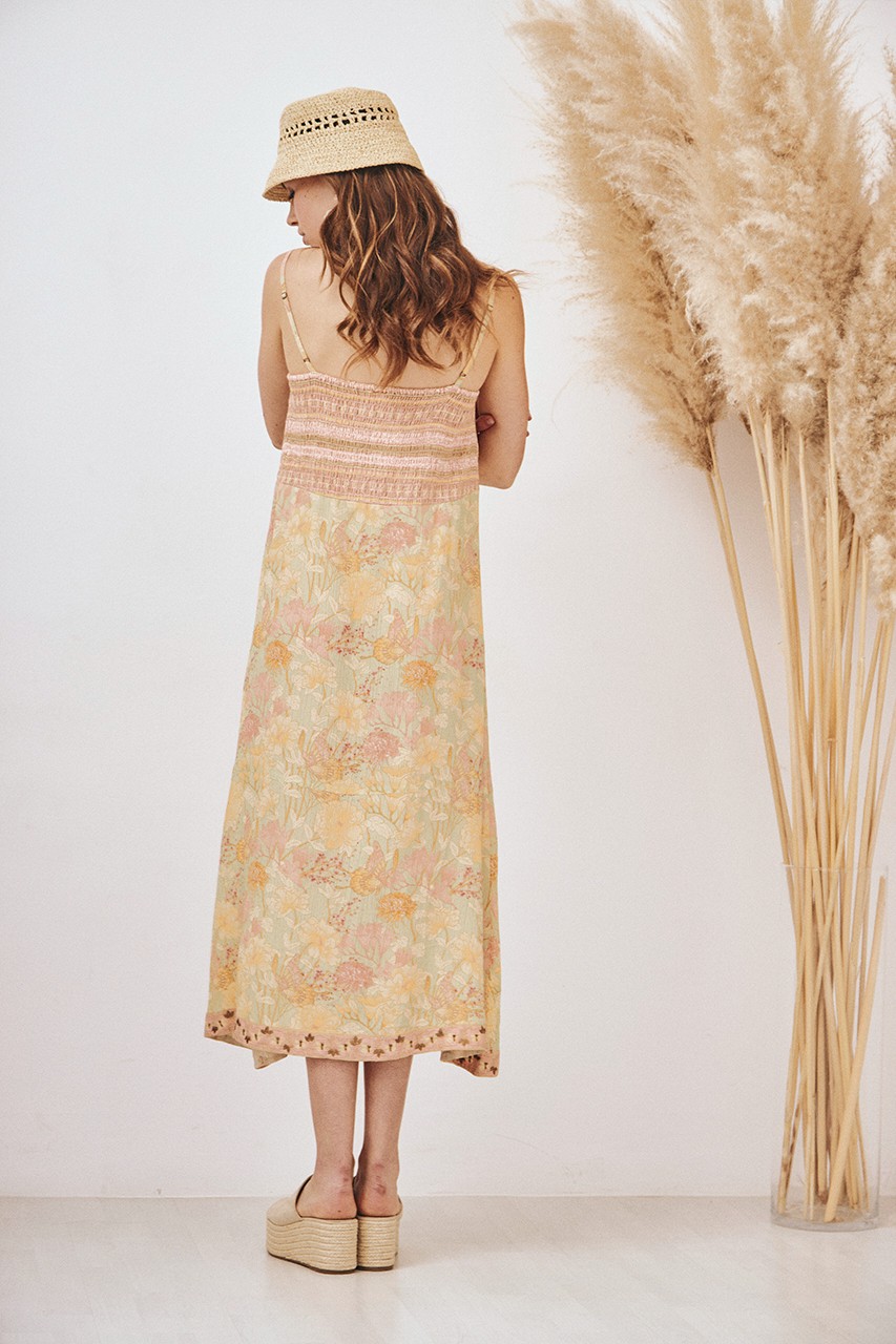 VESTIDO FLORES BOTONES 3