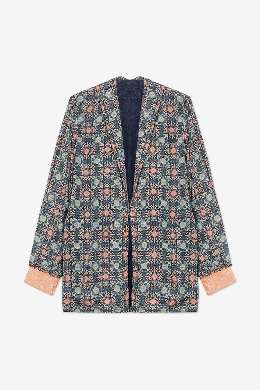 BLAZER LIGERA ESTAMPADA