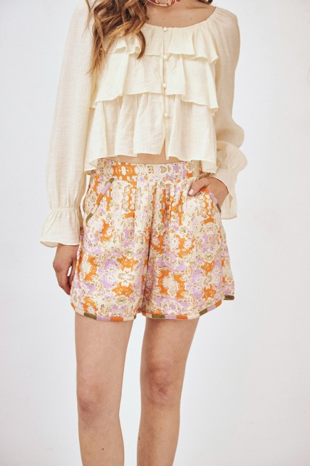 SHORTS FLUÍDOS ESTAMPADOS