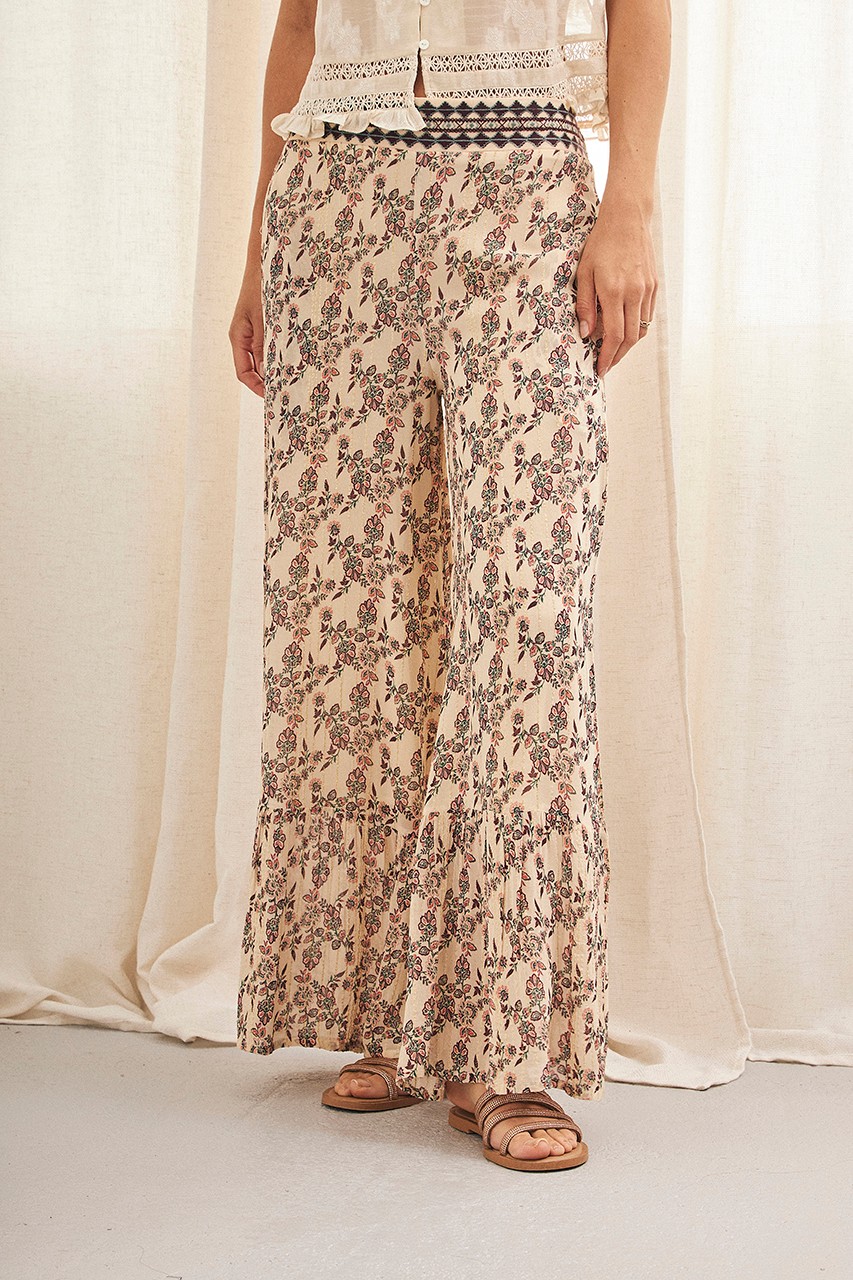 ROMANTIC PALAZZO TROUSERS