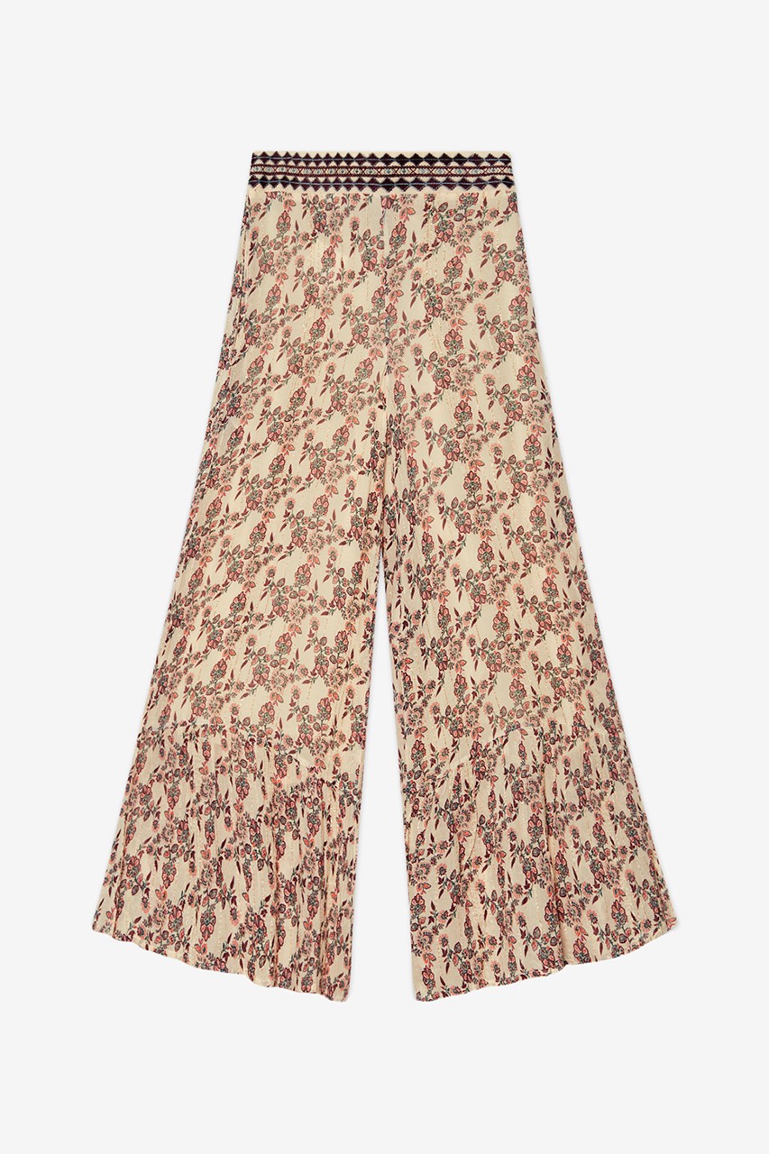 ROMANTIC PALAZZO TROUSERS