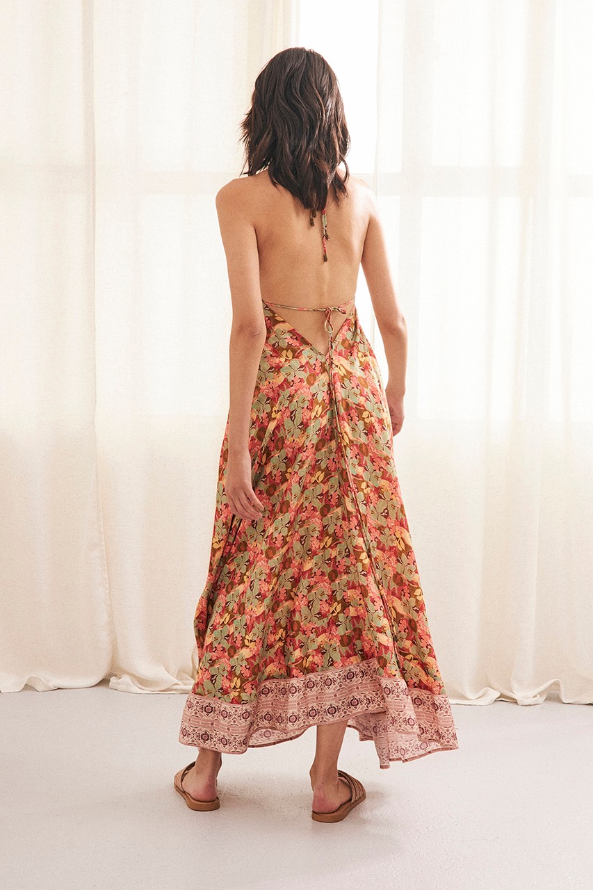 LONG OPEN BACK DRESS 4