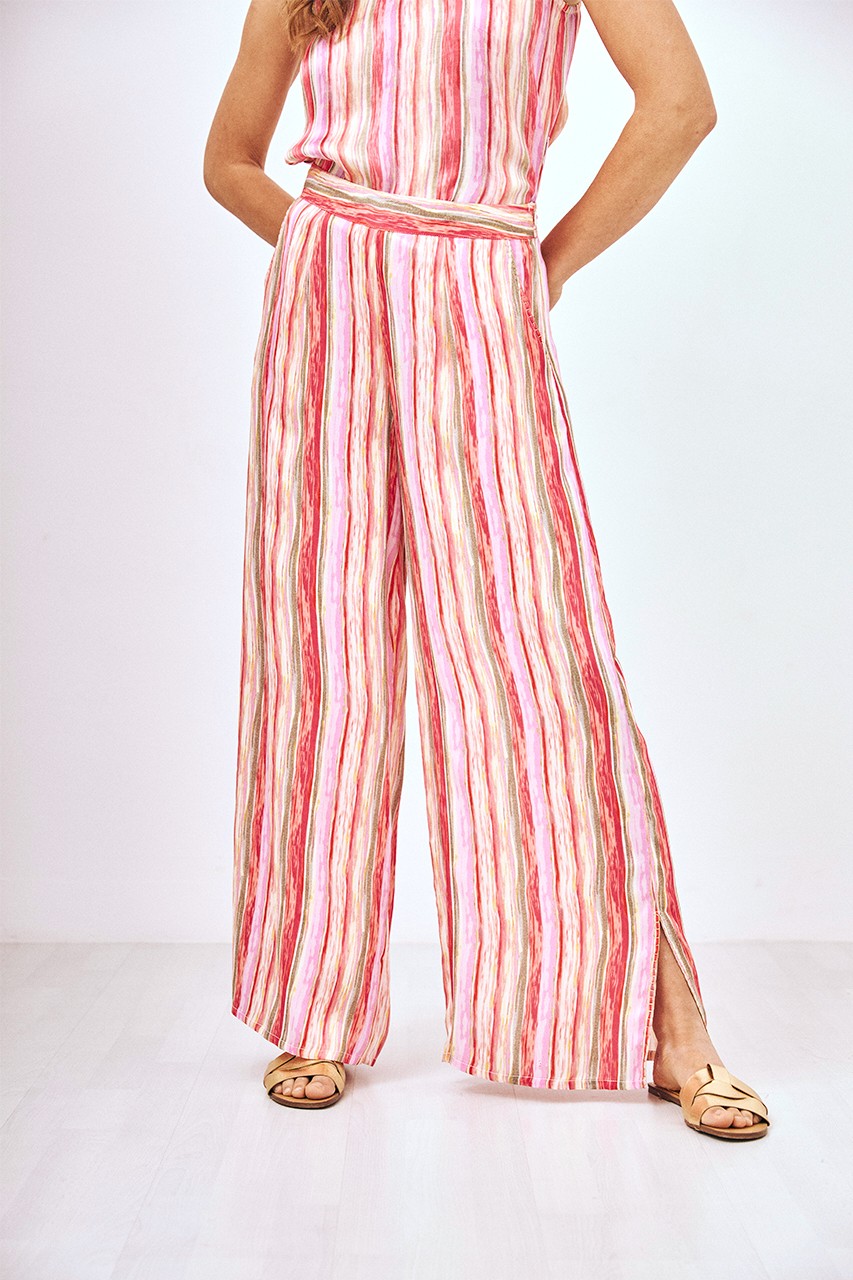 PANTALÓN FLUIDO RAYAS