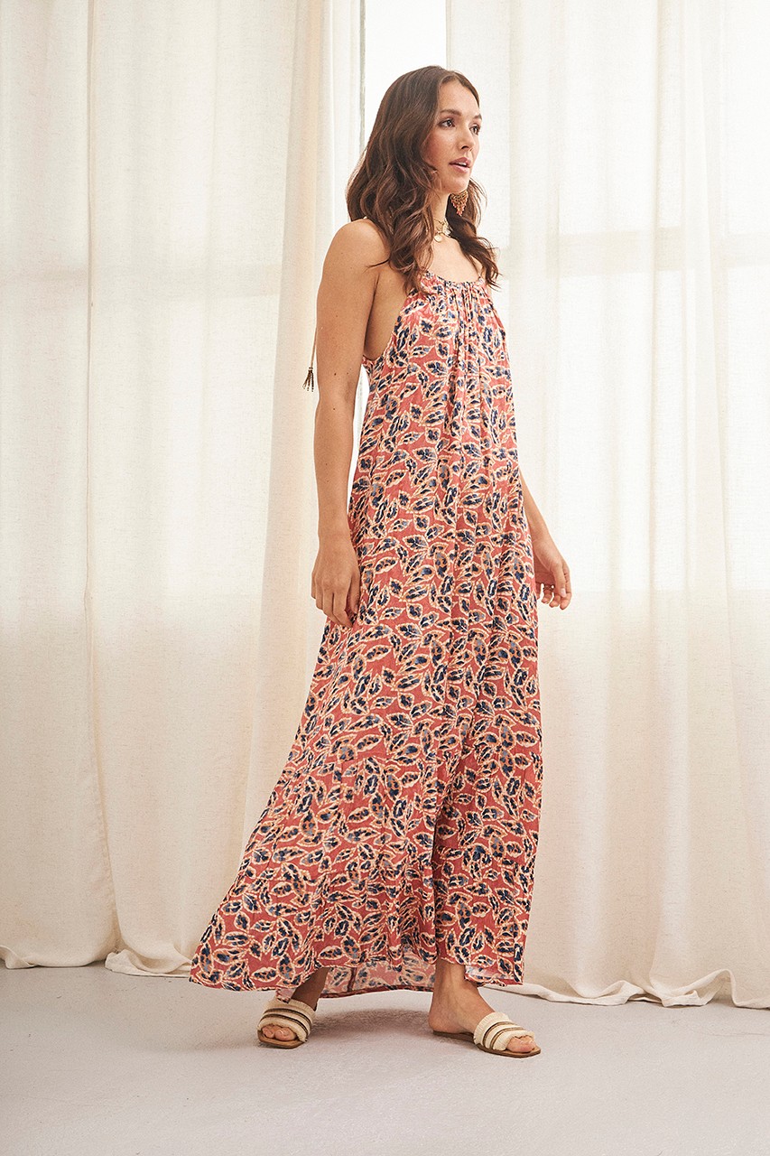 LONG DRESS WITH ADJUSTABLE STRAPS 2