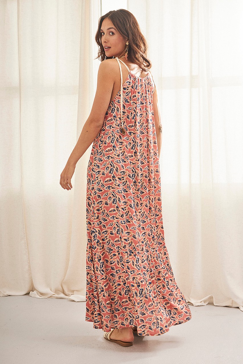 LONG DRESS WITH ADJUSTABLE STRAPS 4