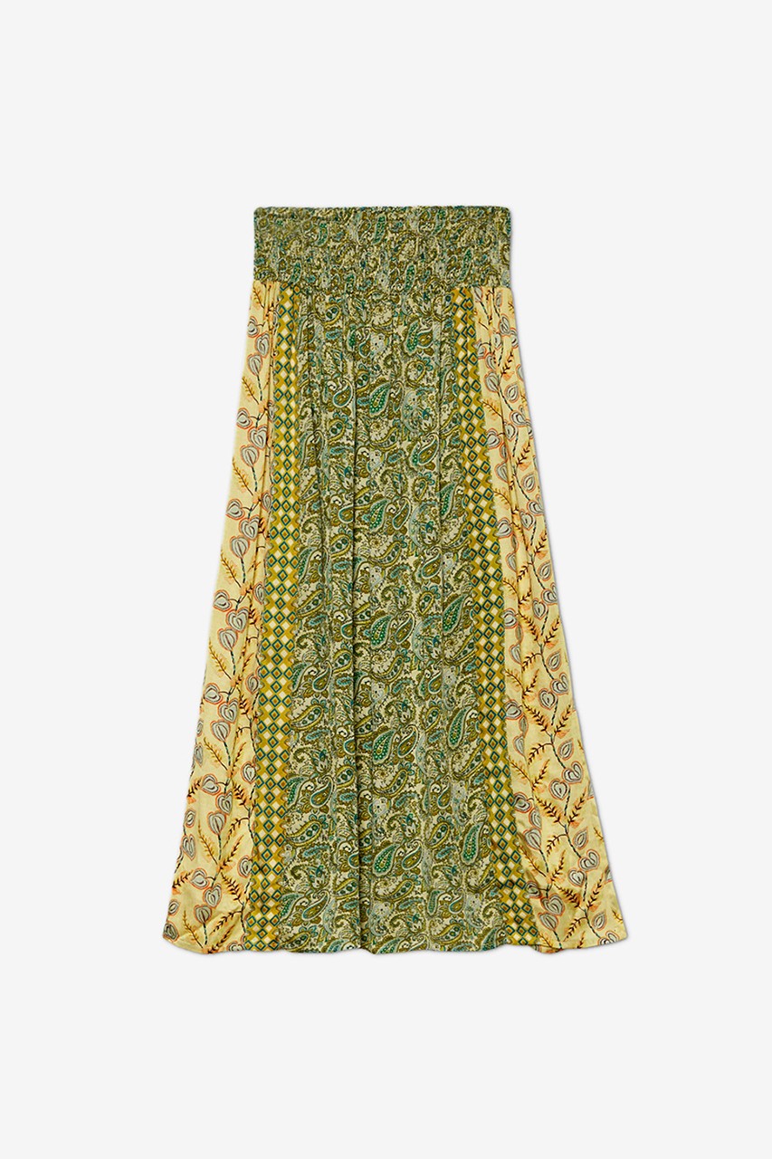 PAISLEY MIDI SKIRT 4