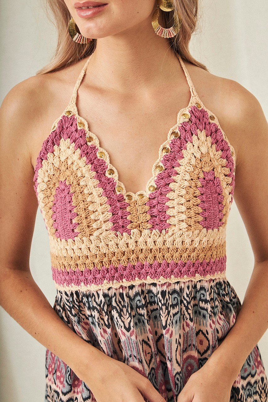 CROCHET HALTER TOP 3