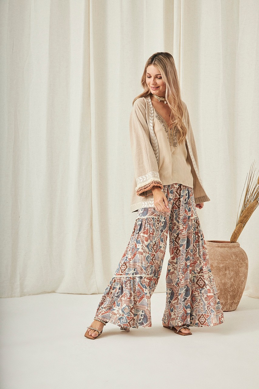 EMBROIDERED RUSTIC KIMONO 3