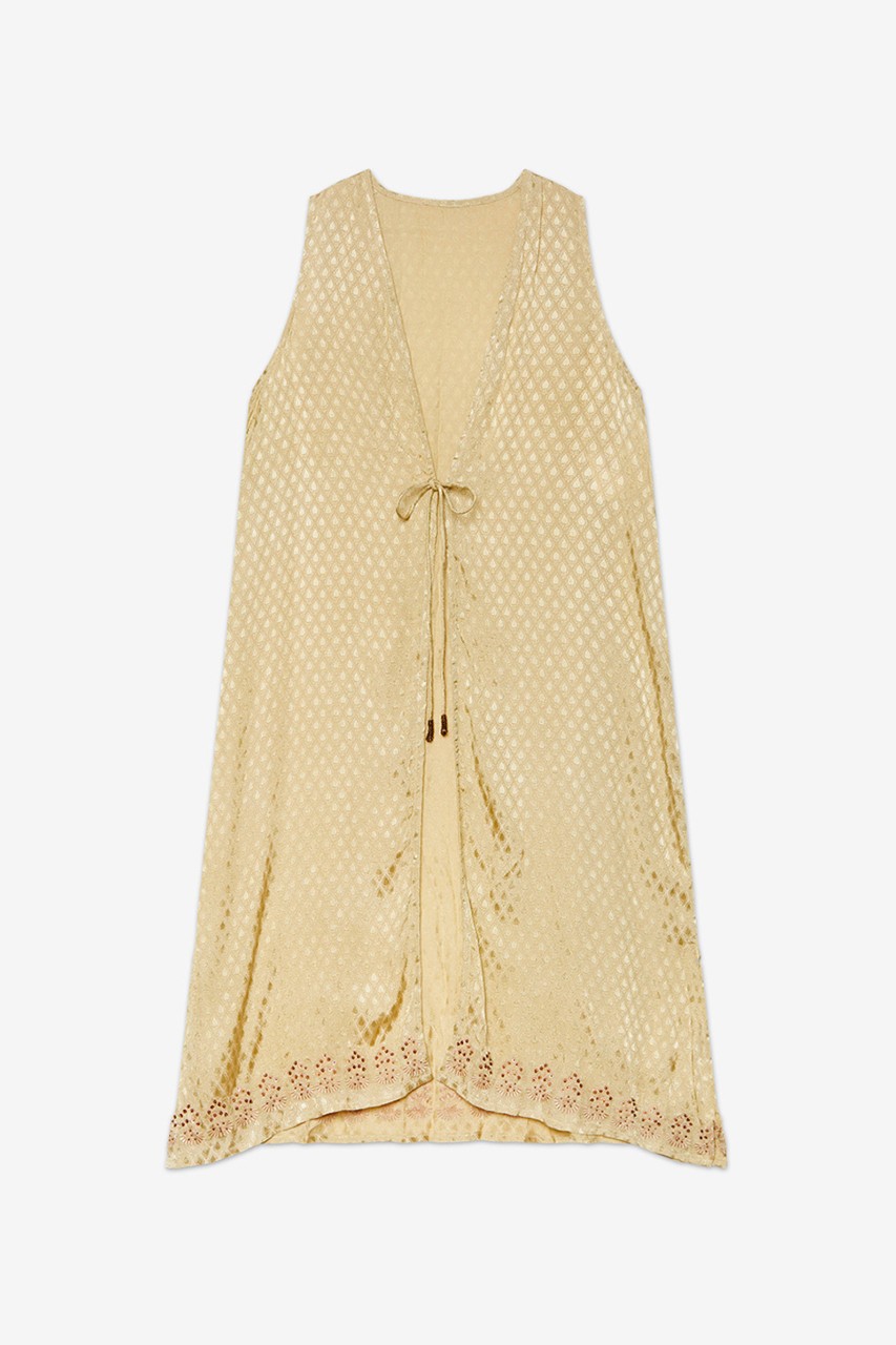 LONG EMBROIDERED VEST 5