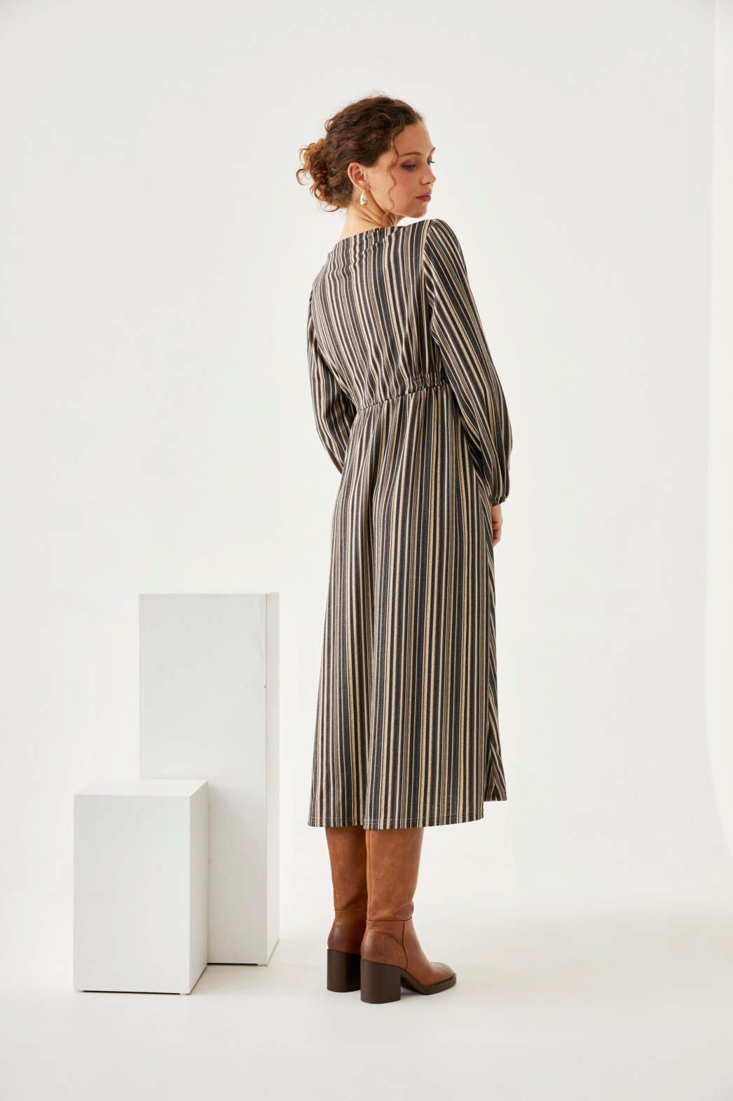 VESTIDO BOTONES RAYAS 3