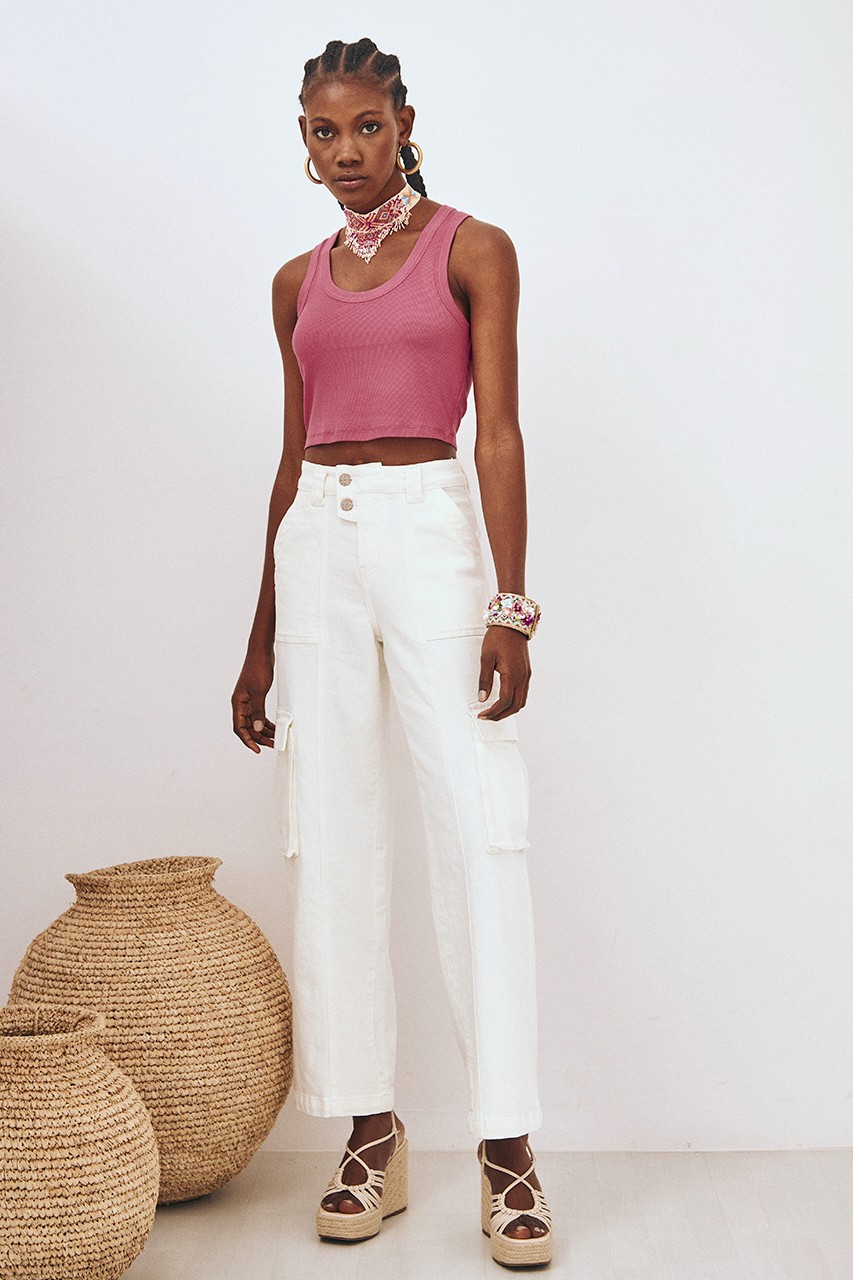 PINK BASIC TANK TOP 2