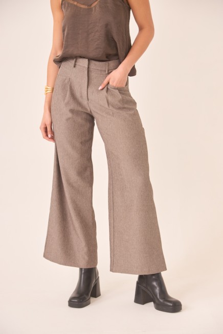 WIDE LEG TAILORED PANTS