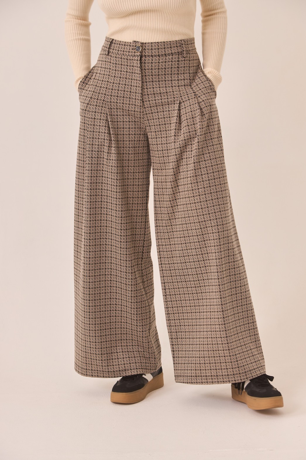 PANTALÓN SASTRE PATA DE GALLO