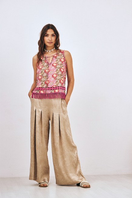 PANTALÓN PALAZZO FLUIDO