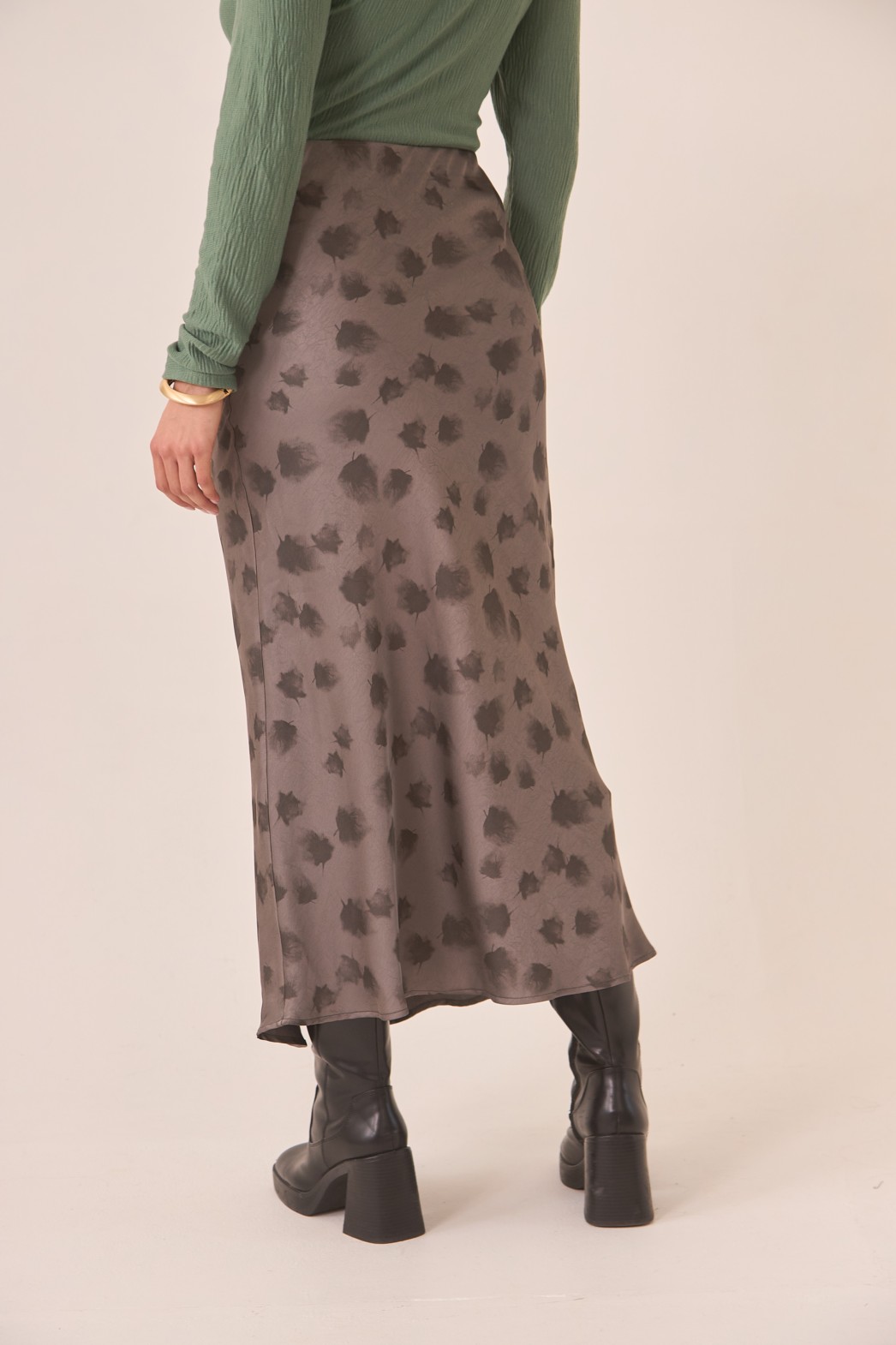 LONG PRINTED SKIRT 2
