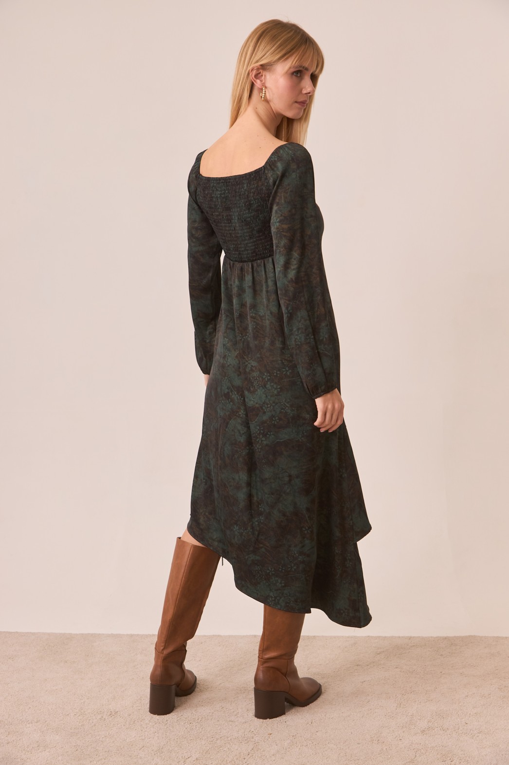 VESTIDO ASIMÉTRICO VOLANTES 2