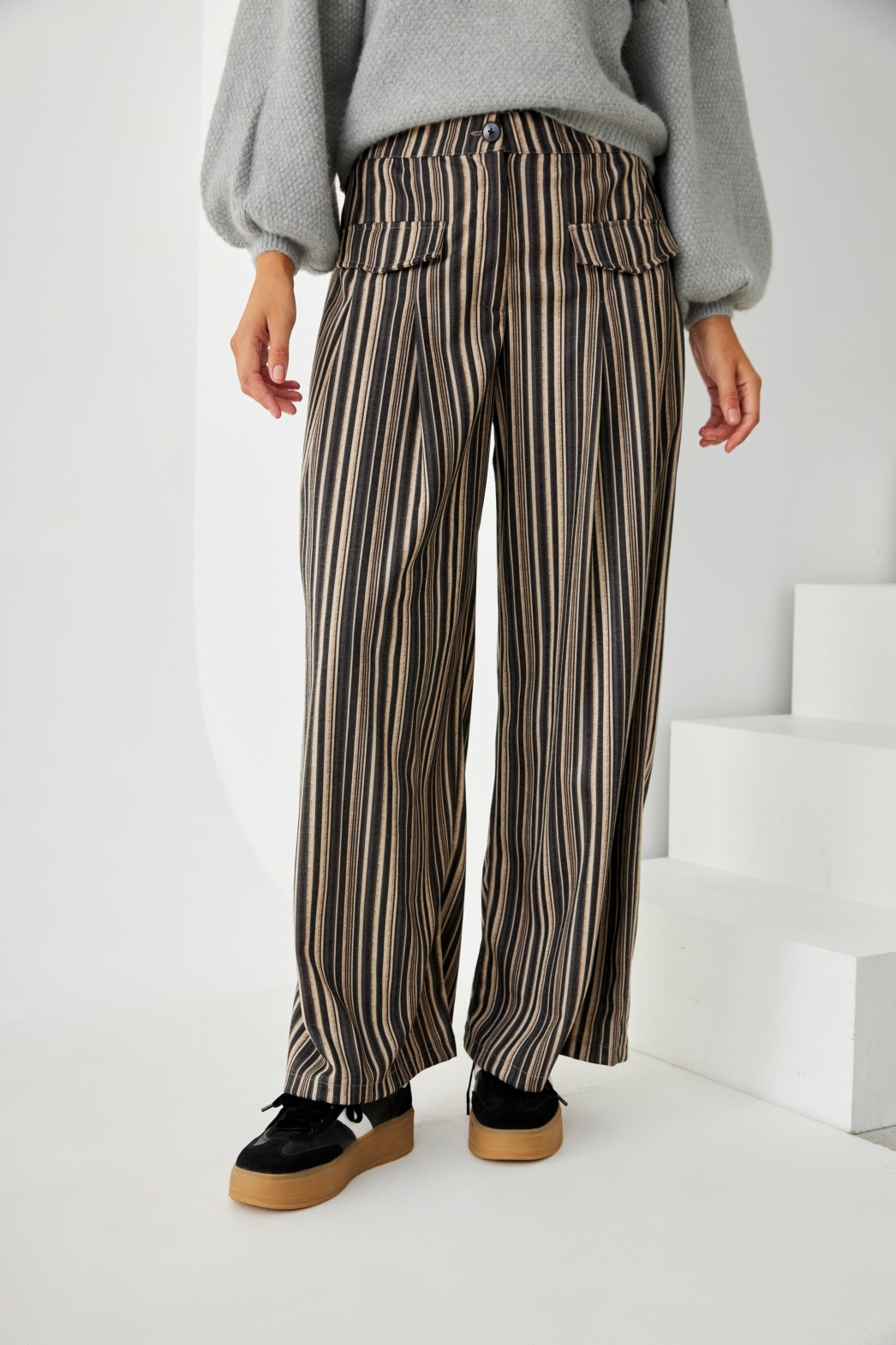 PANTALÓN WIDE LEG RAYAS 2