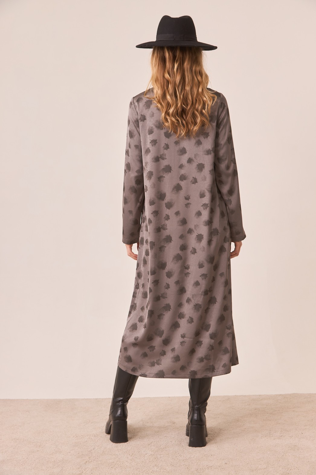STRAIGHT PRINTED DRESS 2