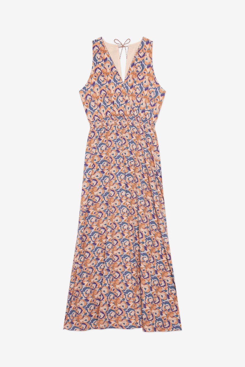 VESTIDO ROSAS MOSAICO