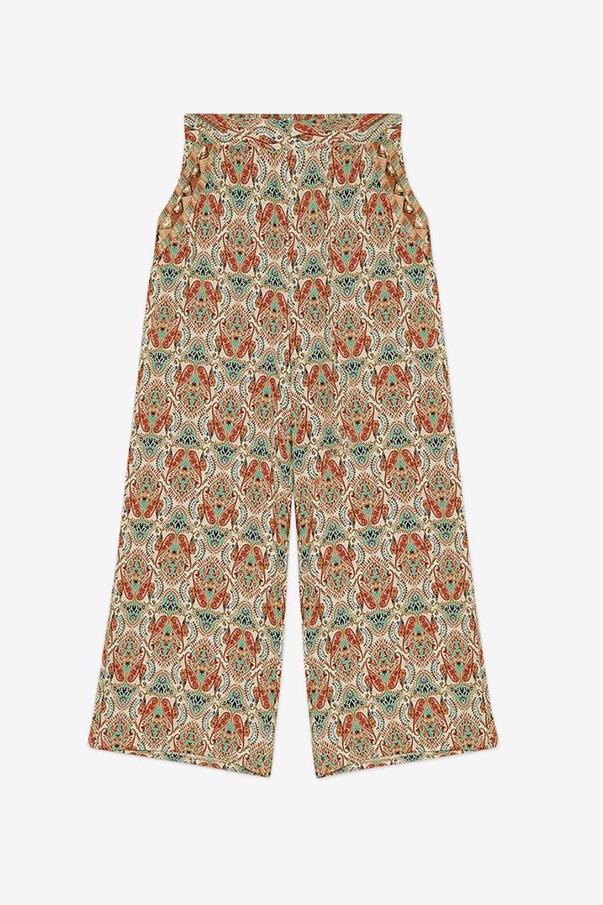 LOOSE PAISLEY TROUSERS