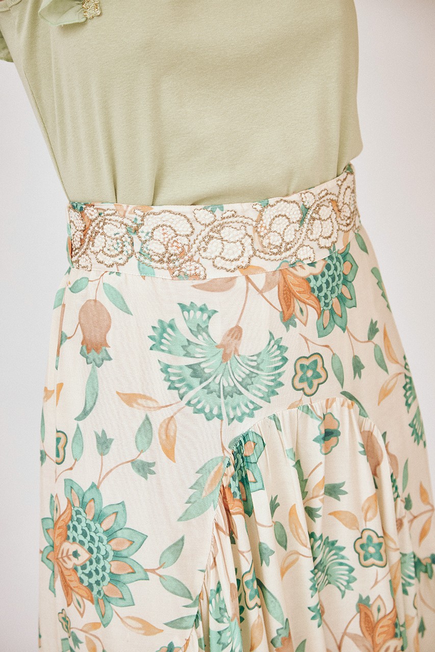 PRINTED LONG SKIRT 3
