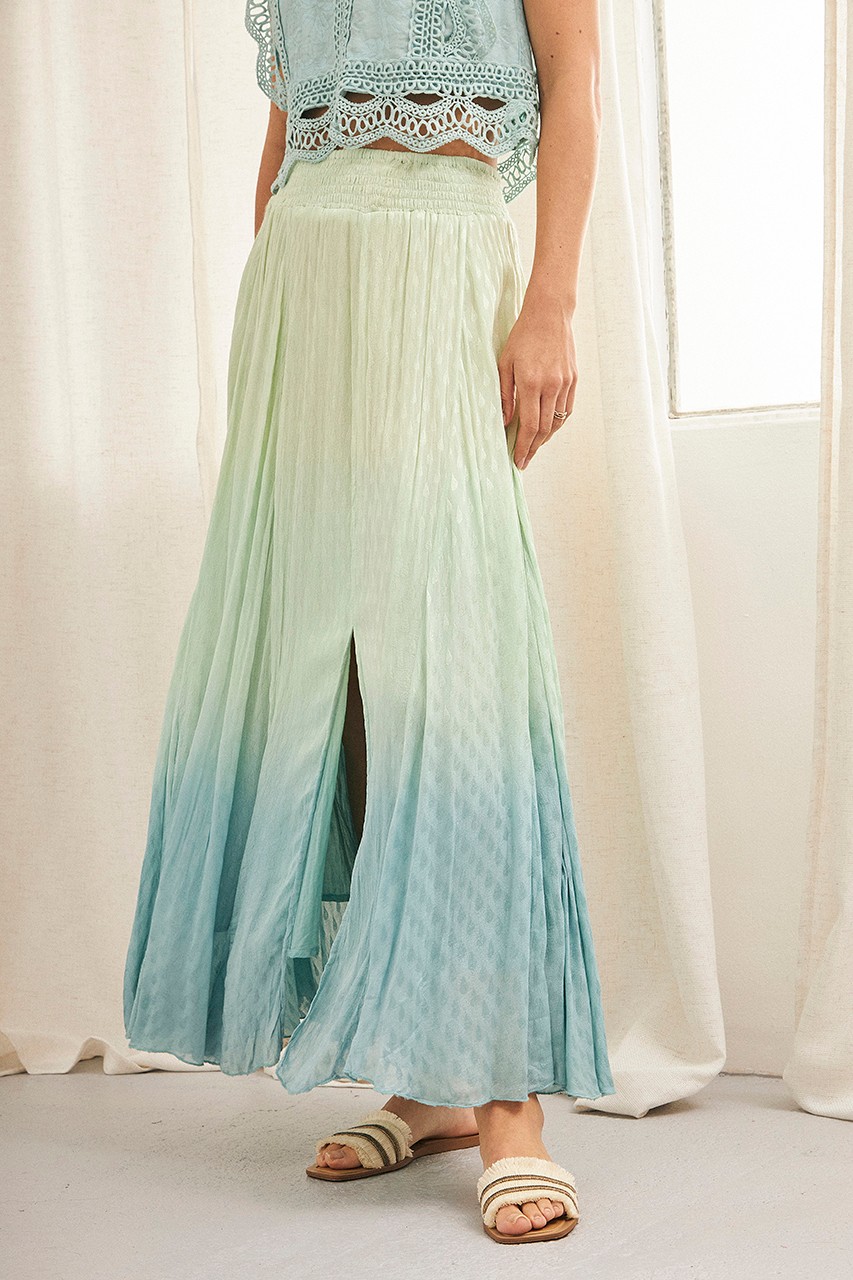 LONG GRADIENT SKIRT 2