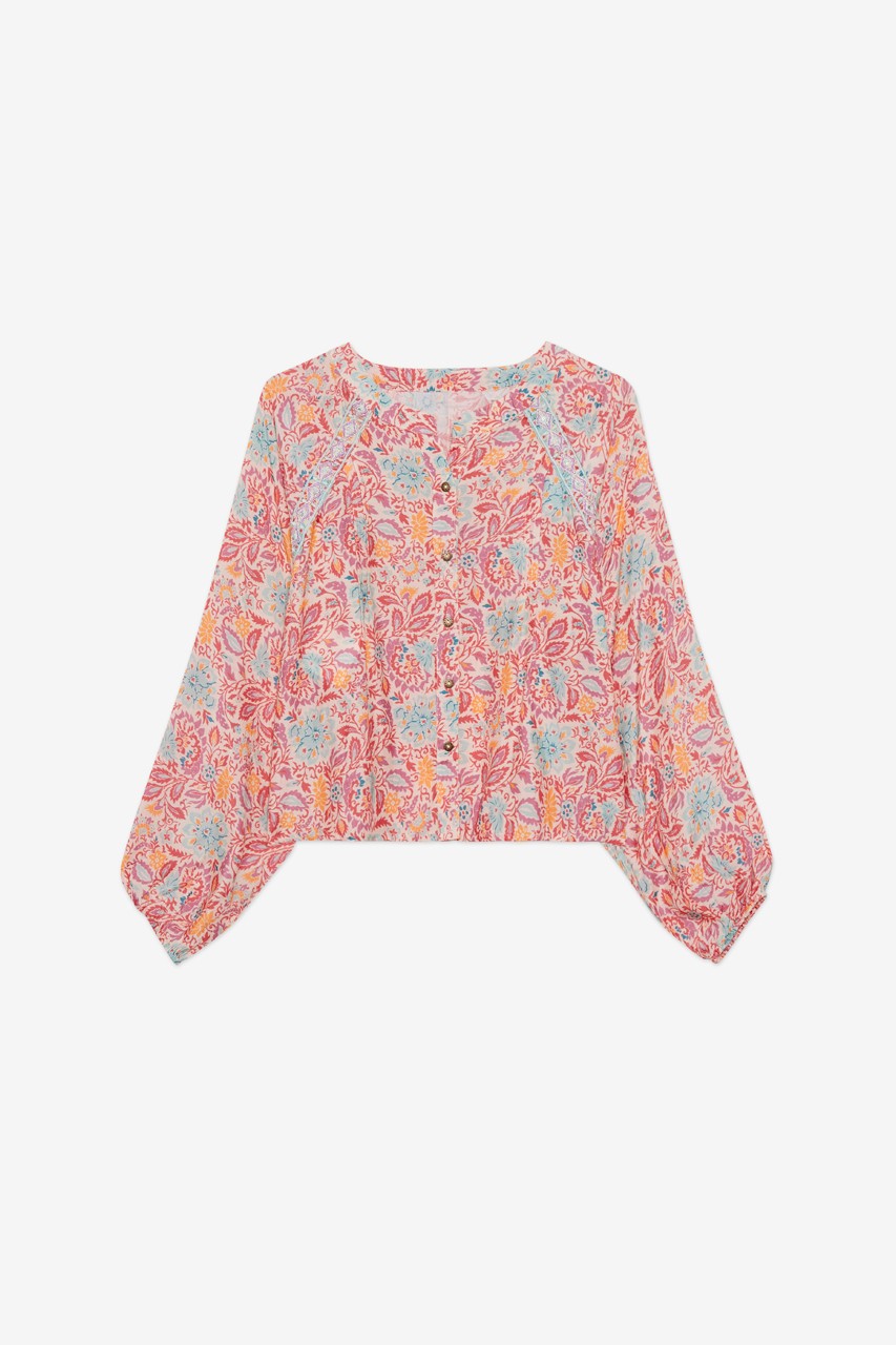 BLUSA FLORES MULTICOLOR