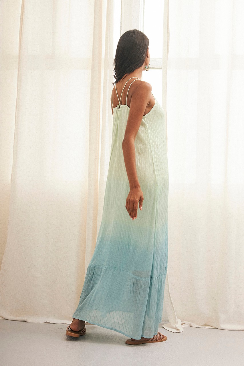 LONG GRADIENT DRESS 3