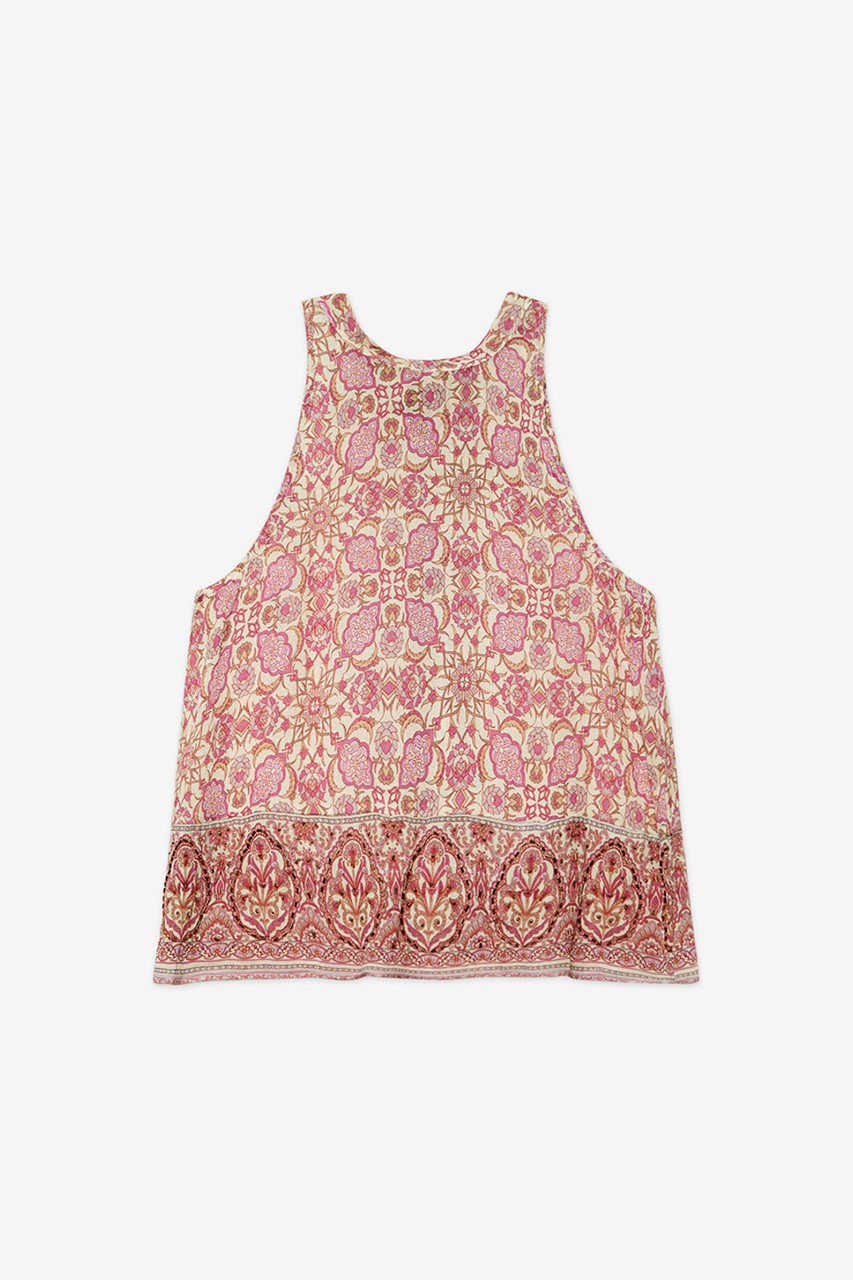 PRINTED HALTER TOP 4