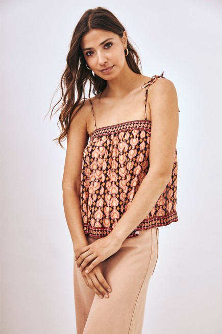 ETHNIC PRINTED TOP
