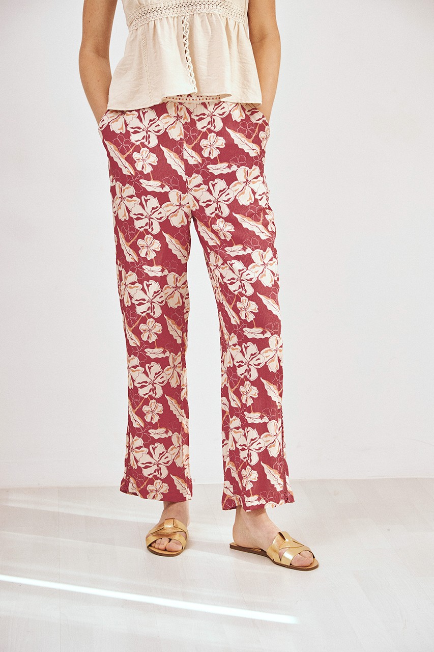 PANTALÓN MIDI ESTAMPADO 2