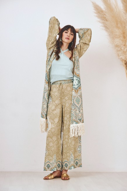 PRINT TROUSERS 