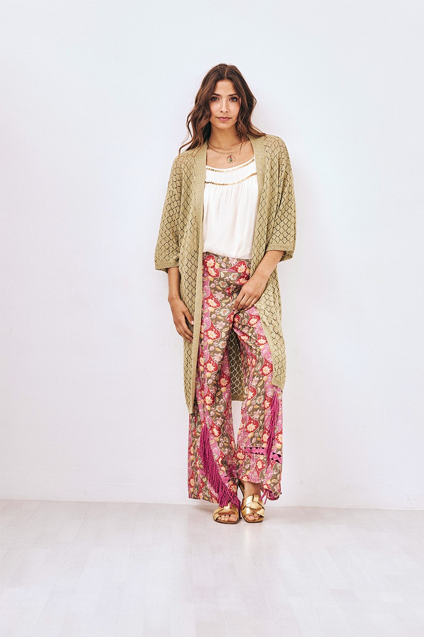 PANTALÓN ESTAMPADO FLECOS