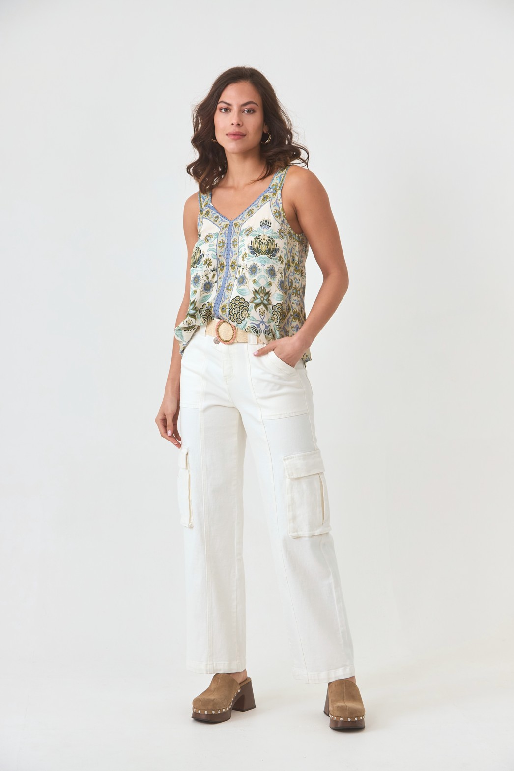 LOTUS STRAPPED TOP 1