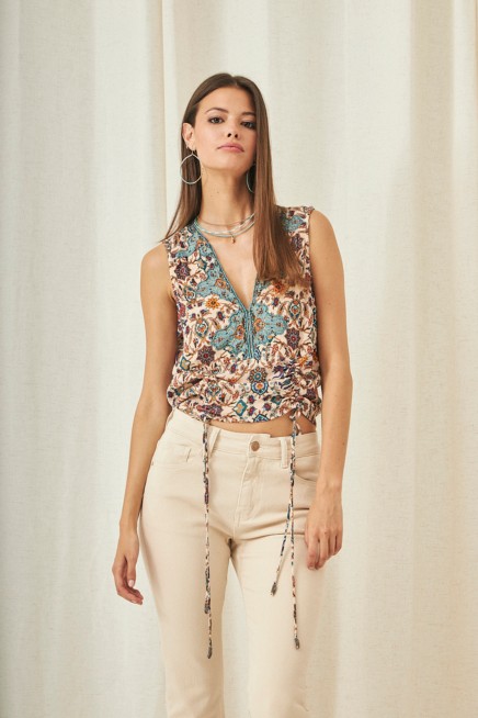 TOP ESTAMPADO FLORAL