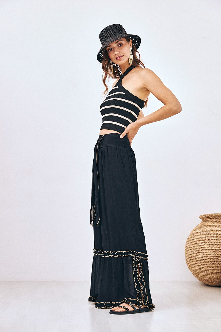 PANTALÓN LAZADA CONTRASTE