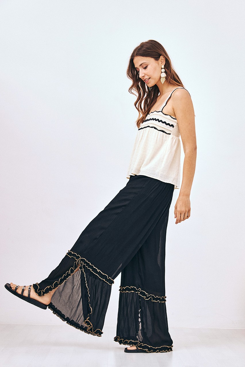 PANTALÓN LAZADA CONTRASTE