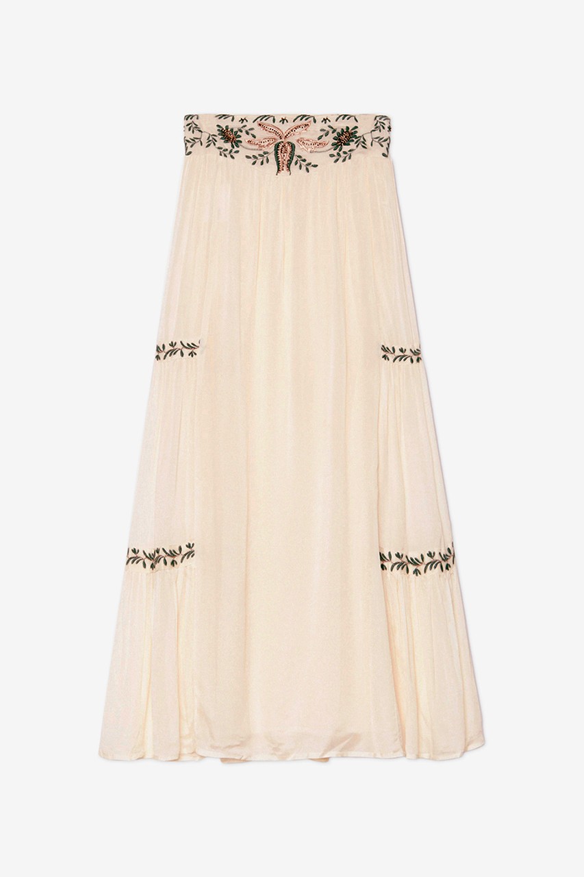 LONG EMBROIDERED SKIRT 5