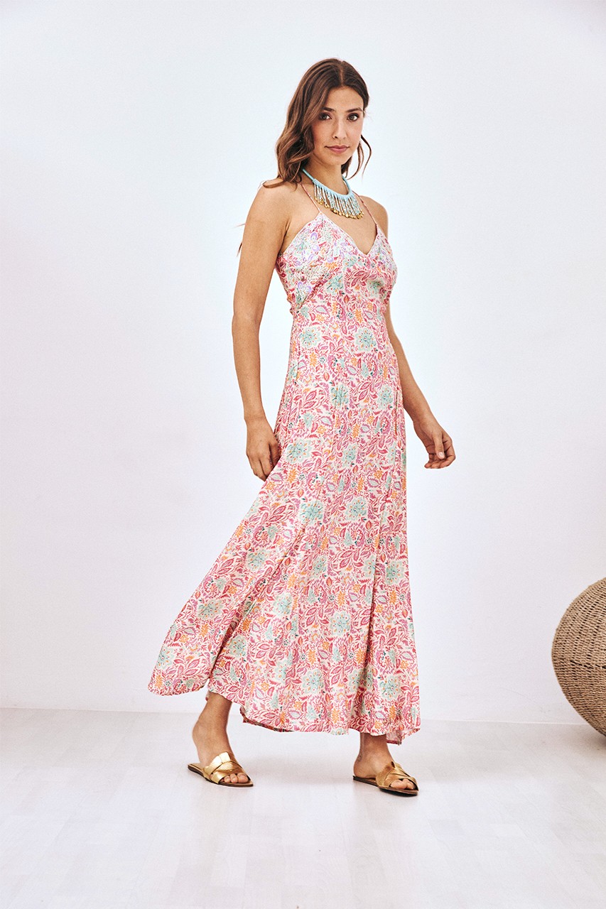 MUTICOLOR FLORAL DRESS 2