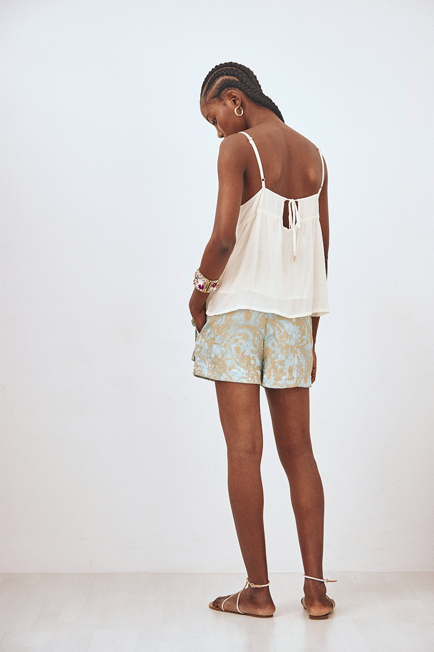 SEQUINS STRAPPED TOP 3