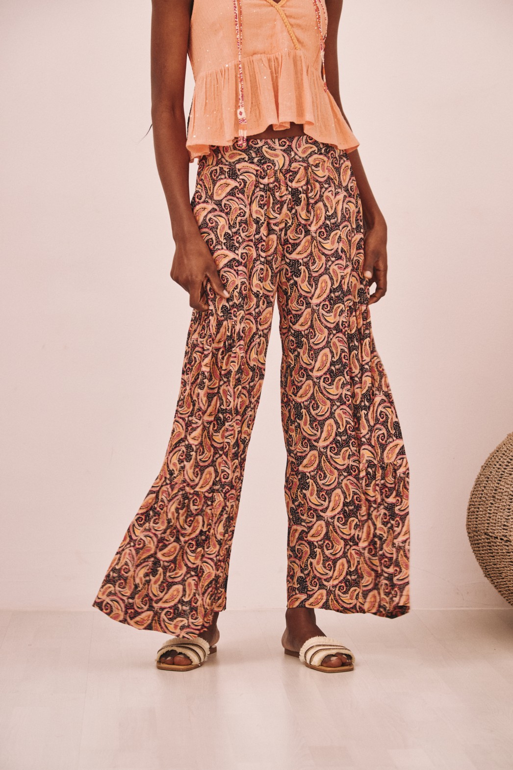 PANTALON FLUIDO PAISLEY