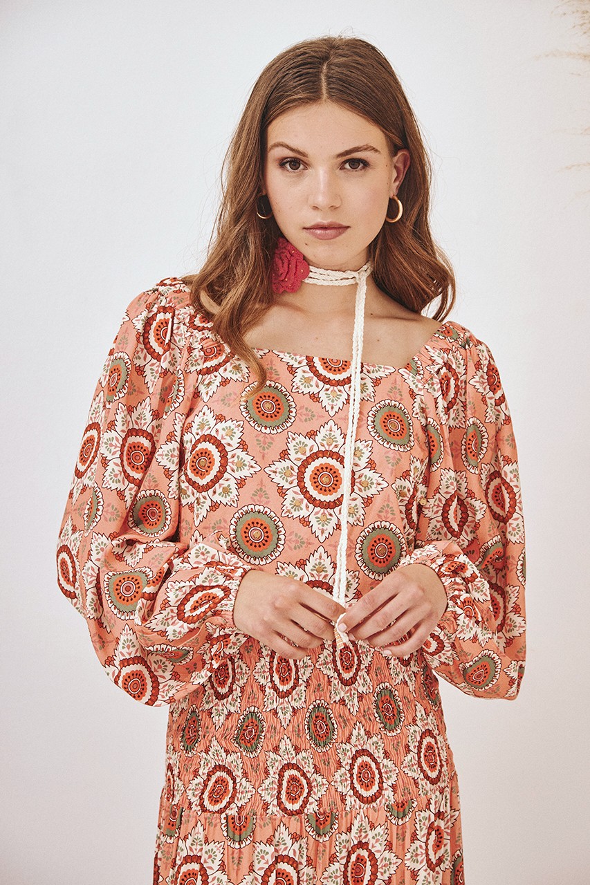 BLUSA MANDALAS PEACH