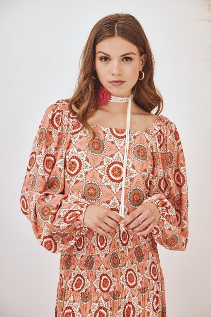 BLUSA MANDALAS PEACH